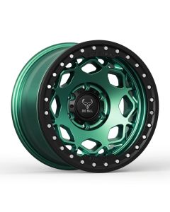 Big Bull Tank 17X9 Burnt Green W/ Black Ring