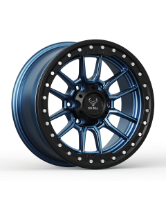 Big Bull Trex-VI 17X9 Midnight Blue W/ Black Ring