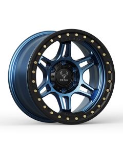 Big Bull Phantom 18X9 Midnight Blue W/ Black Ring